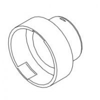 Eberspächer Adaptor. Ø 100/90 mm. Synthetic 251226890049