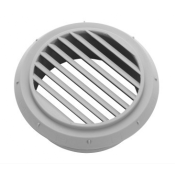 Webasto Air grid 90°. Ø 90 mm. Grey 1320712A