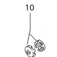 Webasto Clutch half for HL 90 heaters. 2 Pcs. (2-10) 1320166A