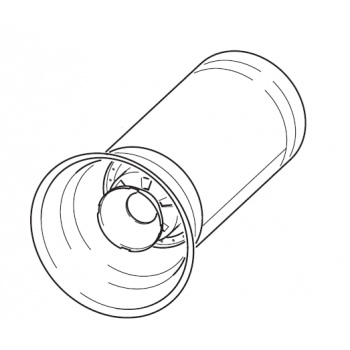 Webasto Combustion chamber for Spheros Thermo S 160 heaters. 16 kW. (4-3) 2710227C