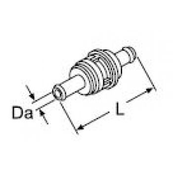 Webasto Non return valve. Ø 15 mm. Without leakage drill hole. Length 104 mm. Plastic 1320239A