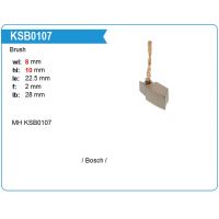 Щетка мотора отопителя KSB0107 Щетка мотора отопителя KSB0107