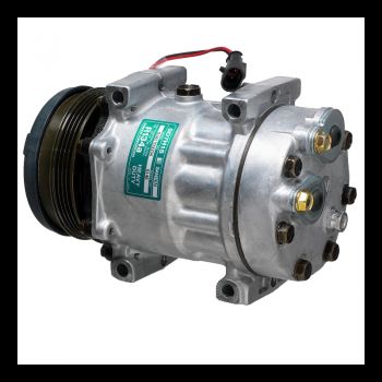 1101227 КОМПРЕСОР КОНДИЦІОНЕРА SANDEN SD7H15 112MM 4PV 12V PAD NEW HOLLAND STEYR