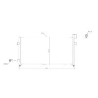 5003309 Радиатор кондиционера VOLVO
