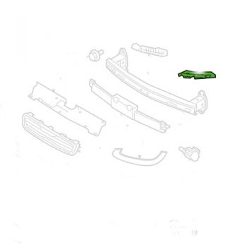 BRACKET-FR BUMPER UPPER SIDE MTG,RH 86552-2K500