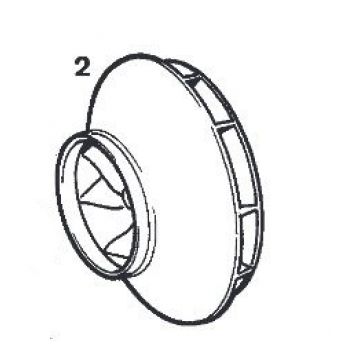 Eberspächer Blower imopeller for D 8 L C heaters (1-2) 251728201500