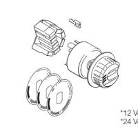 Eberspächer Control unit with ventilation setting for Airtronic heaters. 12 Volt 251895710000
