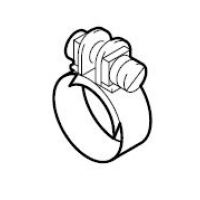 Eberspächer Hose clip for fule sleeve joint of Hydronic heaters. Ø 11 mm. (2-10 102068011098