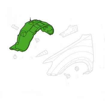 GUARD-FR WHEEL,RH 86812-2J000