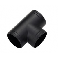 Webasto Air distribution T-piece 90°. Ø 90 mm. Length 140 mm. Plastic. Black 1320473A