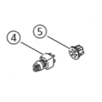 Webasto Central Plug for switch art nr: 1319243A. (5-5) 1319687A
