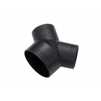 Webasto Distributor Y-unit. Ø 80 mm, Ø 55 mm. Plastic. Black 1320753A