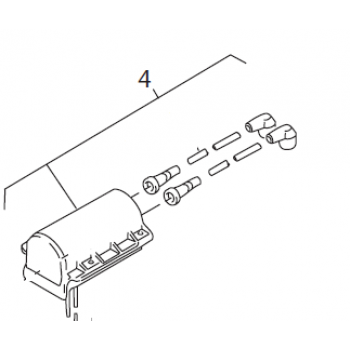 Webasto Electronic ignition unit for DBW heaters. 24 Volt. (1-4) 1319242A