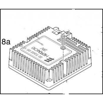 Eberspächer Control unit for Hydronic 10 and DAF typnr: 25 2248 02 heaters. 24 Volt. (1-8) 225302001003