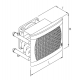 Eberspächer Front for Helios 2000 heat exchanger. Plastic white FA0134101002