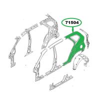 PANEL-QUARTER OUTER,RH 71504-1DC00