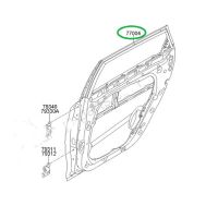 PANEL-RR DOOR,RH 77004-A4000