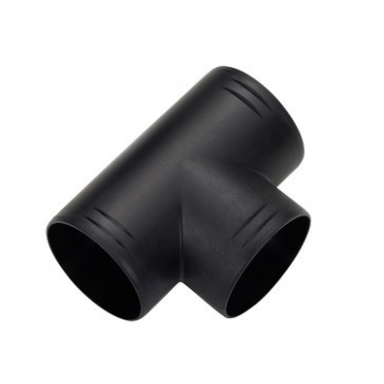 Webasto Air distribution T-unit 90°. Ø 60 mm. Length 110 mm. Plastic. Black 1320474A