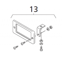 Webasto Build in frame for 7 day's clock 474630