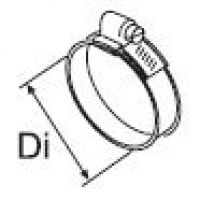Webasto Hose clip. Ø 98/120 mm. Steel corrosion resistant 1320161A