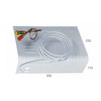 Webasto Indel Fridge/freezer unit GE100. Fridge 100 liter freezer 33 liter. Bent evaporator. 12/24 Volt U100X033L17161AA