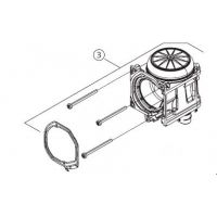Webasto  Fan with ECU for Thermo Top EVO 5+. 12 Volt. Diesel. (1-3) 1315942A