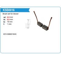Щетки мотора отопителя KSB0016