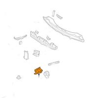 BRACKET-RR,RH 86672-2P500