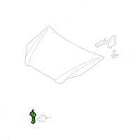 HANDLE-HOOD LATCH RELEASE 81181-2B000RU