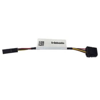 Webasto Adapter- extension cable from 10-pin (UniControl) to 12-pin 1531 clock. Length 0.2 meter 9034596A