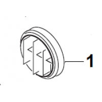 Webasto Air intake grid for Thermo 300, 350, DW 300, 350 and Spheros Thermo S heaters. (1-1) 20819B