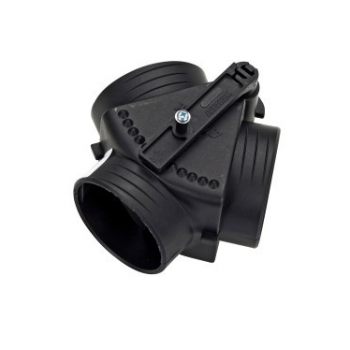 Webasto Distributor with valve. Ø 55 mm. Length 95 mm. Plastic. Black 1319224A Webasto Distributor with valve. Ø 55 mm. Length 95 mm. Plastic. Black 1319224A