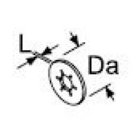 Webasto Pin lock. M6. Ø 12.5 mm. Length 0.25 mm. Steel corrosion ressistant. 10 Pcs 9011659A