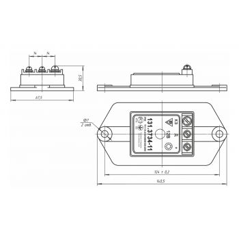 КОМУТАТОР ЕЛЕКТРОННИЙ 131.3734-11